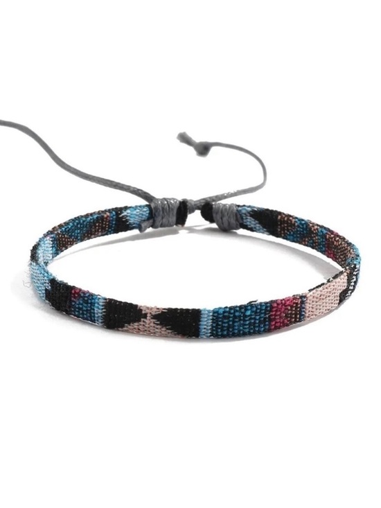 Jewelry - 🔴 5 for $10 ONE Boho Surfer Beach Bracelet Braided Summer Festival Jewelry